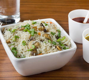 Mushroom Fried Rice