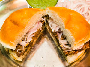 Mutton Kebab Burger