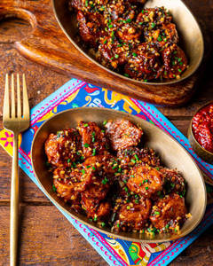 Vegan Chaap Manchurian