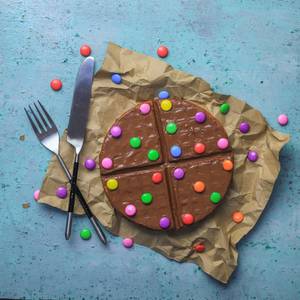 Cadbury Gems Waffle Cake