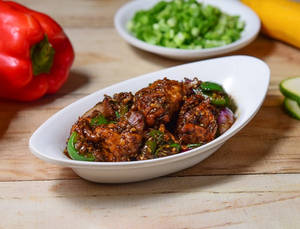 Chilli Chicken Dry [6 Pieces]