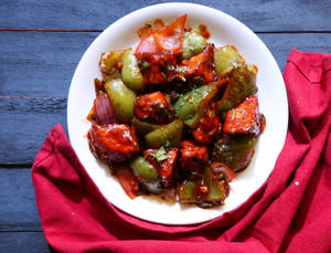 Paneer Chilli Dry