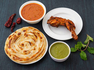 Tandoori Chicken With Indian Breads