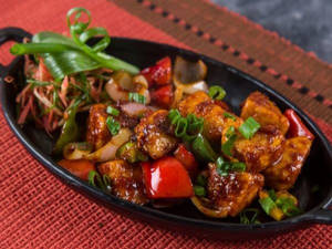 Chilly Paneer  [Dry]