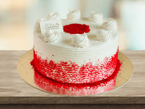 Eggless Red Velvet Cake