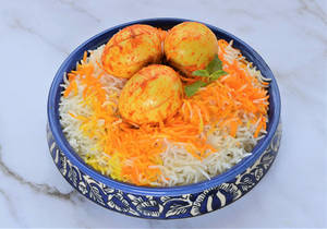 Eggs (3 Eggs) Biryani