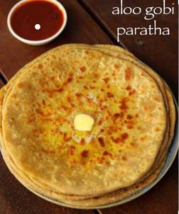 Combo 5 ( Aloo Paratha 1 Pieces And Cheese Paratha 1 Pieces )