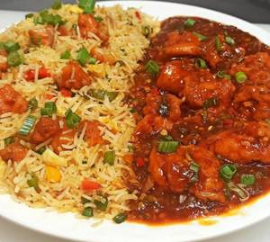 Chicken Manchurian Rice