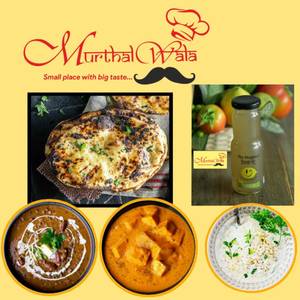 Paneer Chur Chur Naan Thali + Masala Shikanji