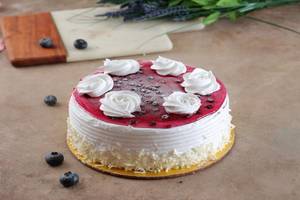 Blueberry Ice Cream Cake