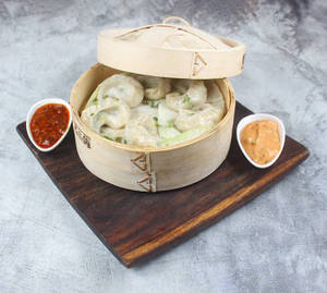 Steamed Paneer Momos (6 Pcs)