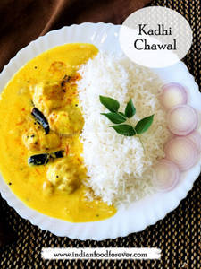 Kadhi Pakoda Rice Bowl Combo