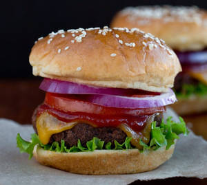 Chilly Chicken cheese Burger