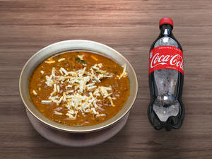 Paneer Handi + Coke 250 ml pet Bottle