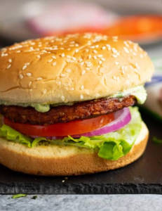 Paneer Patty Burger