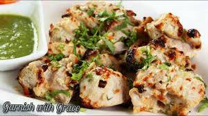 Roasted Chicken Malai Tikka