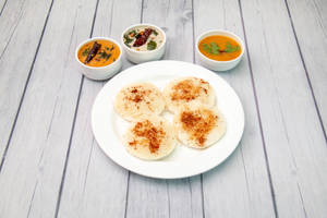 Ghee Idli (4 Pcs)