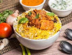 Chicken 65 Biryani Mini (4-5 Pcs)