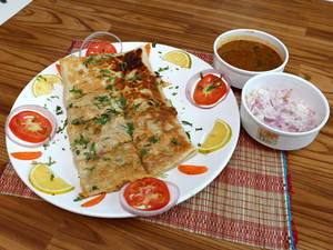 Egg Stuffed Paratha 