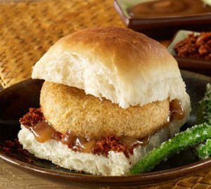 Schezwan Vada Pav