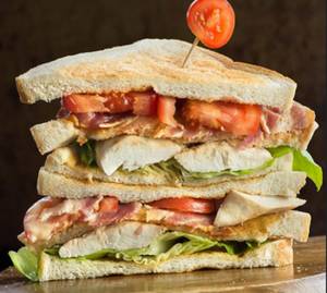 Triple Layer Chicken Sandwich