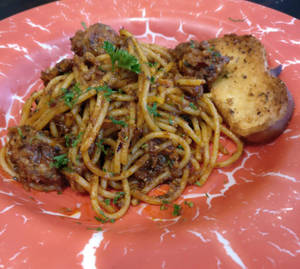 Spaghetti Bolognese ( Pork)