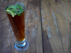 Lemon Mint Iced Tea  