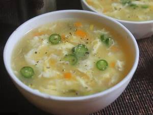 Egg Sweet Corn Soup
