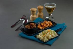 Chicken Manchurian & Hakka Noodles Meal