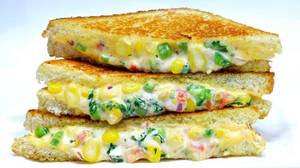 Cheese & Corn Sandwich(1 pc)