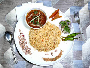 Rajma Chawal (half)