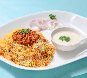 Chicken Keema Biryani