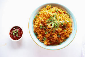 Egg Schezwan Rice