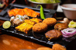 Assorted Veg Kebab Platter