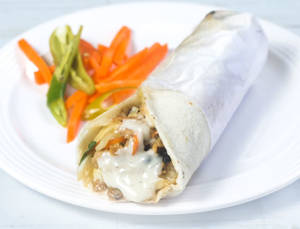 Chicken Roll Shawarma (Spicy)