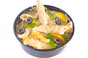 Veg Creamy White Pasta 