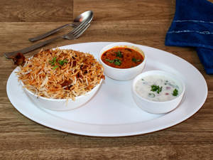 Hyderabad Dum Chicken Biryani