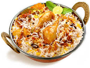 Special Chicken Biryani With Salad