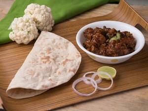 Roti & Gobi Manchurian