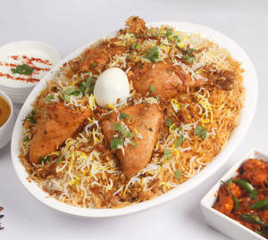 Chicken Biryani Family Pack (normal Rice) Sarve 3)