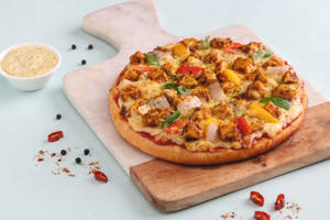 Kadai Paneer Pizza