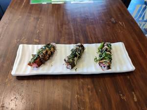 Bbq Paneer Garlic Shashlik