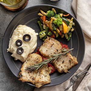 Grilled Fish With Veggies