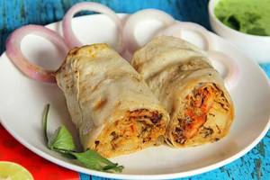Tandoori Masala Chaap Roll