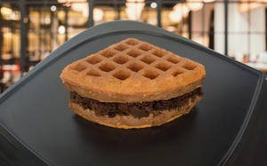 Brownie Chocolate Waffle