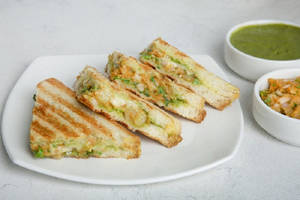 Aloo Masala Cheese Toast