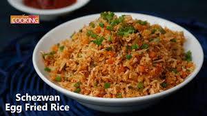Egg Schezwan Rice