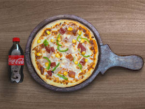10"  Mexican Delight Pizza + Coke 250 Ml Pet Bottle