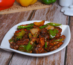 Mushroom Chilli