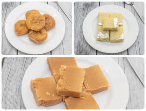 Sugar Free Badhusha(250 Gms) + Kalakand(250 Gms) + Milk Mysore Pak(250 Gms)
